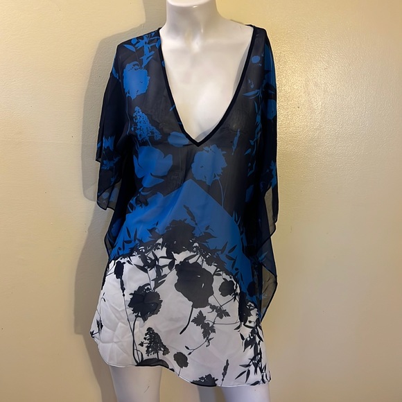 Ted Baker London | Swim | Ted Baker London Cover Up Navy And White Blue ...